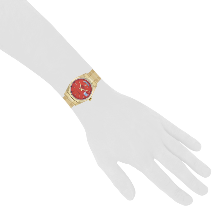 Orologio Rolex Day-Date in oro giallo Ref :  18038 Circa  1980 - Detail D1