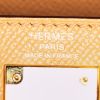 Hermès Kelly 28 cm handbag in Biscuit epsom leather - Detail D4 thumbnail
