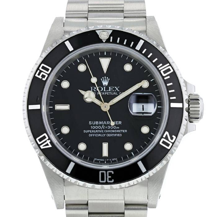 Rolex Submariner Date watch in stainless steel Ref:  16610 Circa  1995 - 00pp