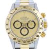 Rolex Daytona Automatique watch in gold and stainless steel, Floating Dial & Inverted 6  Ref:  16523 Circa  1989 - 00pp thumbnail