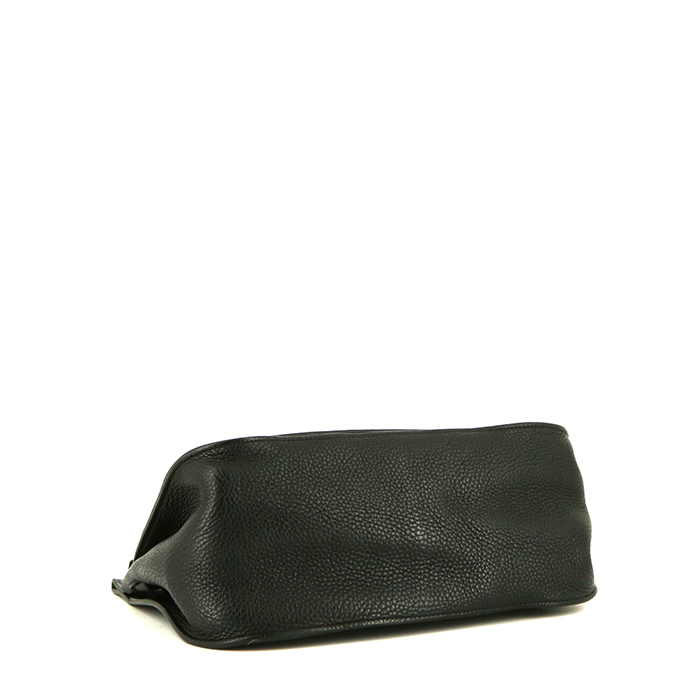 Hermès  Jypsiere messenger bag  in black togo leather - Detail D4