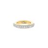 Pomellato Iconica ring in pink gold,  white gold and diamonds - 00pp thumbnail