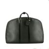 Bolsa de viaje Louis Vuitton Porte-habits en cuero taiga gris Ardoise - 360 thumbnail
