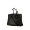 Louis Vuitton City Steamer medium model handbag in black grained leather - 00pp thumbnail