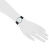 Montre Hermes Sellier - wristwatch en acier Vers  1989 - Detail D1 thumbnail