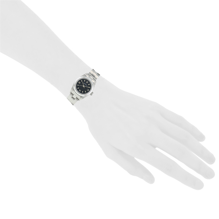 Orologio Rolex Lady Oyster Perpetual in acciaio Ref: 67180 Circa  1998 - Detail D1