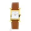 Hermes Heure H watch in gold plated Ref:  HH1.201 Circa  2000 - 360 thumbnail