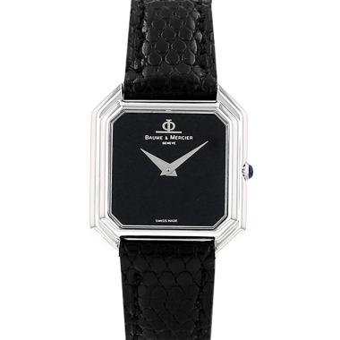 Baume &amp; Mercier Vintage watch in white gold Ref: Baume &amp; Mercier - 38259  Circa 1980