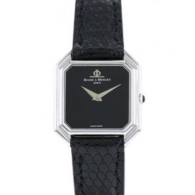 Montre Baume & Mercier Vintage en or blanc Vers 1980
