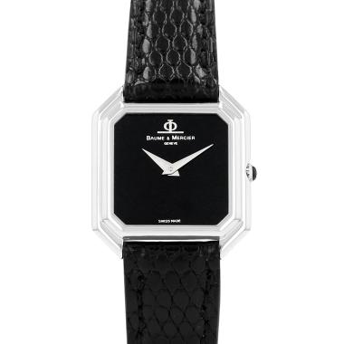 Reloj Baume 
Mercier Vintage de oro blanco Circa 1980