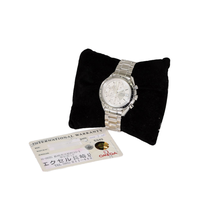 Montre Omega Speedmaster Automatic en acier Ref :  1750083 Vers  2000 - Detail D2