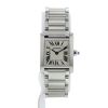 Cartier Tank watch in stainless steel Circa  2010 - 360 thumbnail