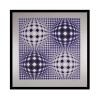 Victor Vasarely, "Abad", silkscreen in colors on paper, signed and numbered, of 1984 - 00pp thumbnail
