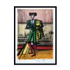 Bernard Buffet, "Bullfighter with green costume", lithograph in nine colors on paper, signed and annotated EA (AP) of 1966 - 00pp thumbnail