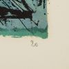 Bernard Buffet, "Pleine Vitesse dans le Golfe", tirée de l'album "Saint-Tropez", lithographie en couleurs sur papier, signée et annotée EA, de 1979 - Detail D4 thumbnail
