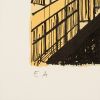 Bernard Buffet, "Venise, Le Pont des Soupirs", tirée de l'album "Venise", lithographie en couleurs sur papier, signée et annotée EA, de 1986 - Detail D2 thumbnail