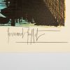 Bernard Buffet, "Venise, Le Pont des Soupirs", tirée de l'album "Venise", lithographie en couleurs sur papier, signée et annotée EA, de 1986 - Detail D3 thumbnail