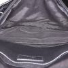Bolso bandolera Saint Laurent Niki Baby en cuero acolchado con motivos de espigas negro - Detail D3 thumbnail