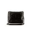 Saint Laurent Niki Baby shoulder bag in black chevron quilted leather - 360 thumbnail