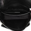 Saint Laurent Niki Baby shoulder bag in black chevron quilted leather - Detail D3 thumbnail