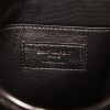 Bolso bandolera Saint Laurent Niki Baby en cuero acolchado con motivos de espigas negro - Detail D4 thumbnail