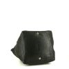 Saint Laurent Downtown small model shopping bag in black leather - Detail D4 thumbnail