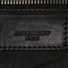 Shopping bag Givenchy in pelle nera e tessuto scamosciato rosso - Detail D3 thumbnail
