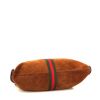 Bolso Cabás Gucci Rajah en ante marrón y charol negro - Detail D4 thumbnail