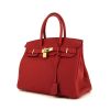 Hermes Birkin 30 cm handbag in red Vif togo leather - 00pp thumbnail