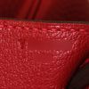 Hermes Birkin 30 cm handbag in red Vif togo leather - Detail D4 thumbnail