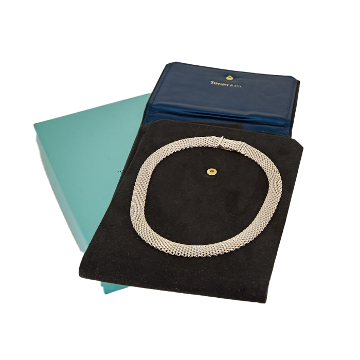 Collar Tiffany & Co Somerset en plata - Detail D2
