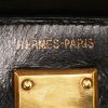 Bolsa de viaje Hermes Haut à Courroies en cuero box negro - Detail D3 thumbnail