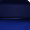 Sac à main Hermès Kelly 20 cm en cuir Mysore bleu-roi - Detail D3 thumbnail
