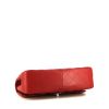 Chanel  Timeless Jumbo shoulder bag  in red quilted grained leather - Detail D5 thumbnail