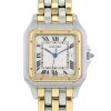 Reloj Cartier Panthère de oro y acero Ref :  8395 Circa  1986 - 00pp thumbnail