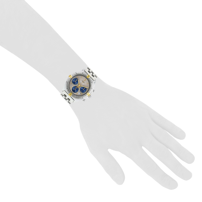 Montre Breitling Chronomat en acier Ref :  B55046 Vers  2000 - Detail D1