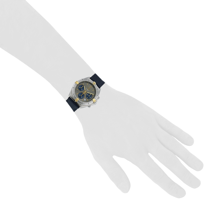 Montre Breitling Chronomat Lady en acier Ref: B55045 Vers 1990 - Detail D1