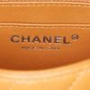 Borsa a tracolla Chanel Mini Timeless in pelle martellata e trapuntata color cognac - Detail D3 thumbnail