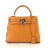 Hermes Kelly 25 cm handbag in natural leather - 360 thumbnail