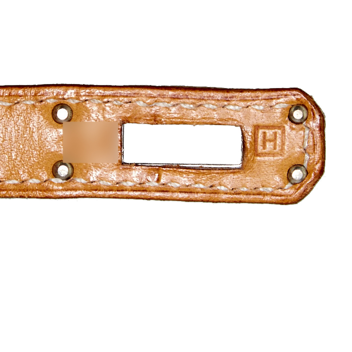 Borsa Hermes Kelly 25 cm in pelle naturale - Detail D5