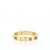 Tiffany & Co Atlas small model ring in yellow gold and diamonds - 360 thumbnail