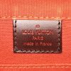 Louis Vuitton Bastille shoulder bag in ebene damier canvas and brown leather - Detail D3 thumbnail