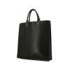 Louis Vuitton Sac Plat shopping bag in black epi leather - 00pp thumbnail