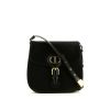 Dior  Bobby shoulder bag  in black leather - 360 thumbnail