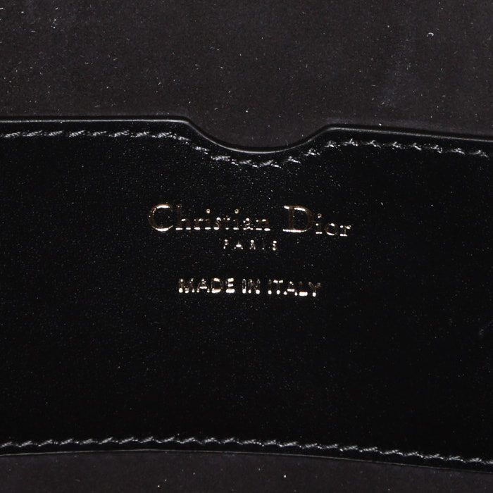 Borsa a tracolla Dior  Bobby in pelle nera - Detail D3
