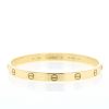 Bracelet Cartier Love en or jaune, taille 19 - 360 thumbnail