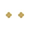 Orecchini Van Cleef & Arpels Alhambra Vintage in oro giallo - 00pp thumbnail