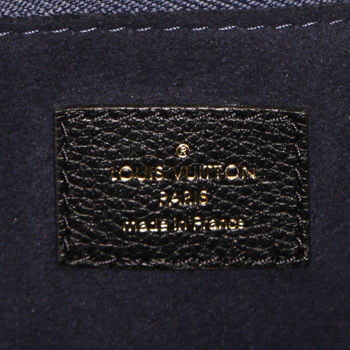 Bolso Cabás Louis Vuitton  Neverfull - Shop Bag en cuero monogram huella negro - Detail D3