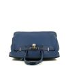 Bolso de mano Hermès  Birkin 35 cm en cuero togo azul - 360 Front thumbnail