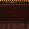 Louis Vuitton Naviglio shoulder bag in ebene damier canvas and brown leather - Detail D3 thumbnail
